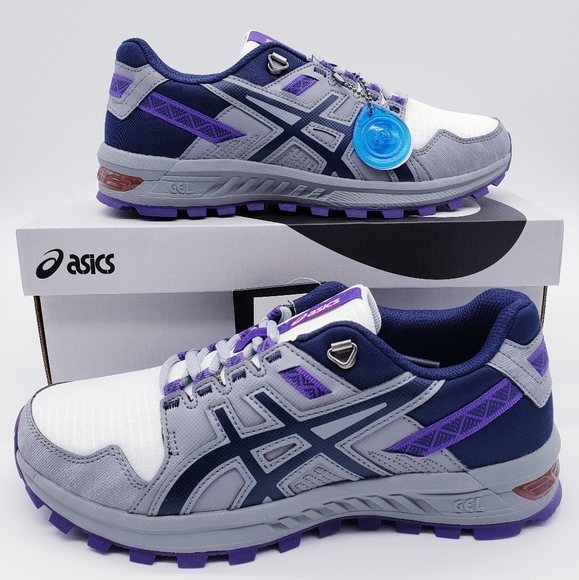 Asics Shoes - Asics Gel Citrek Gray Purple Blue